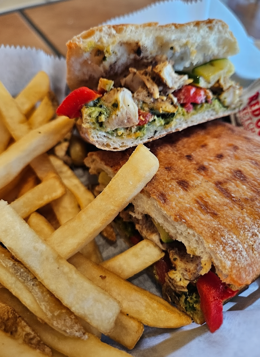 Dishes served at Cafesano